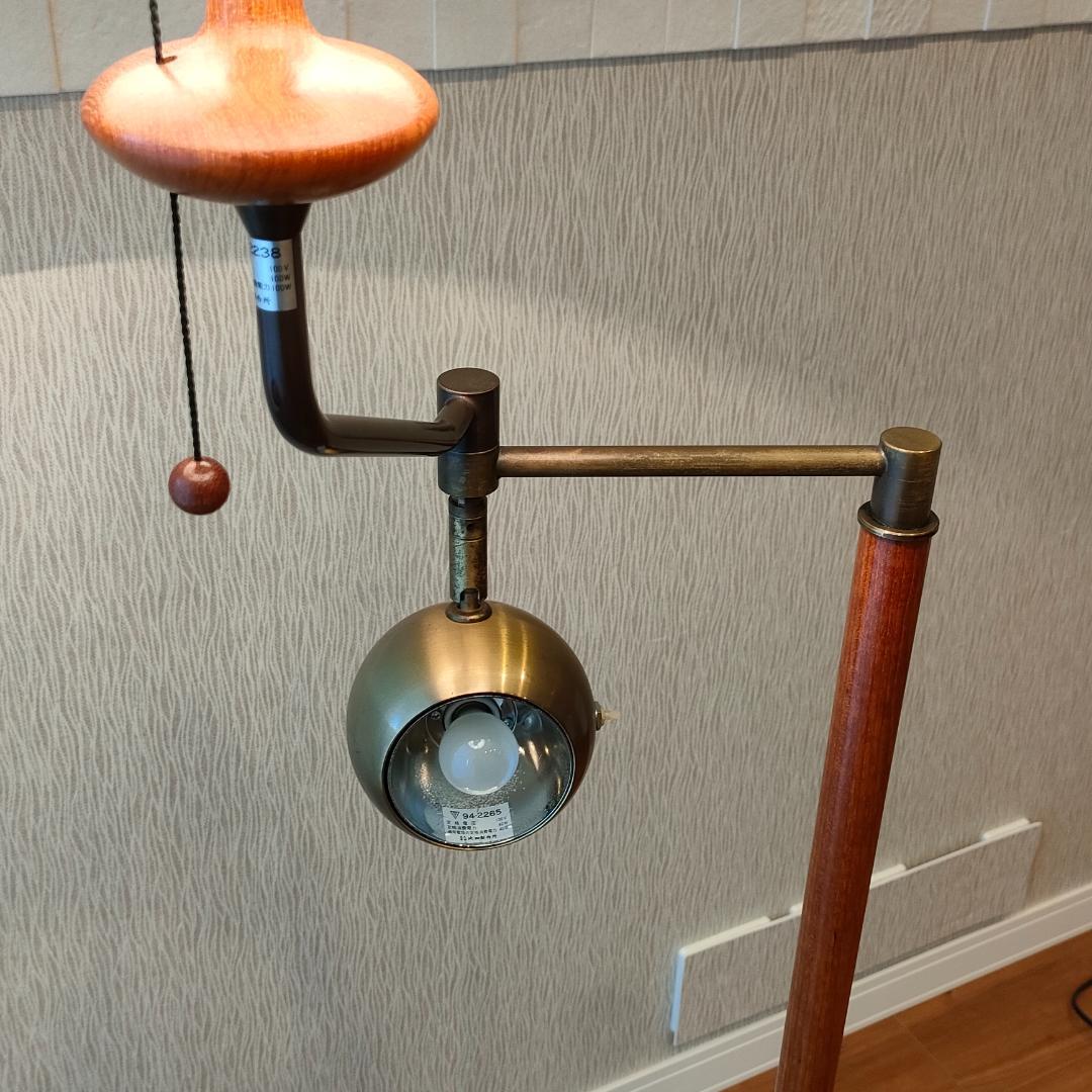 池田製作所　スタンドライト　ヴィンテージ　スウィングアーム　2灯
