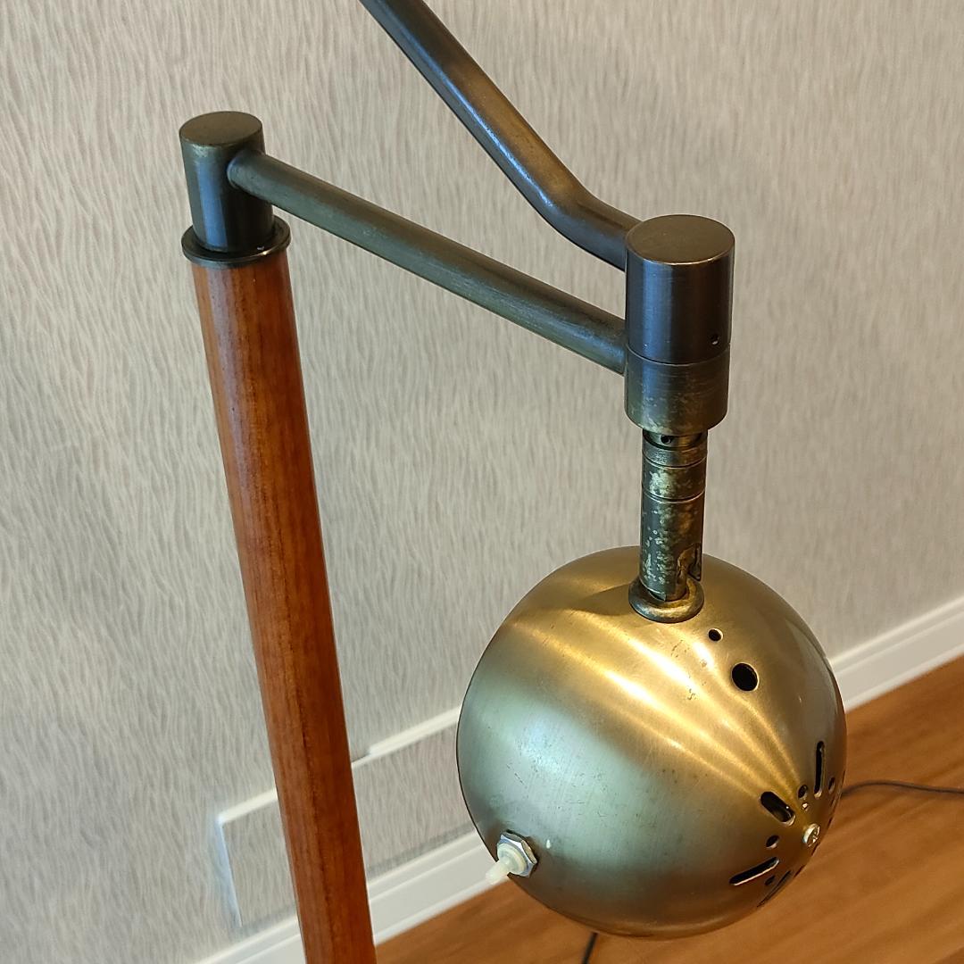 池田製作所　スタンドライト　ヴィンテージ　スウィングアーム　2灯