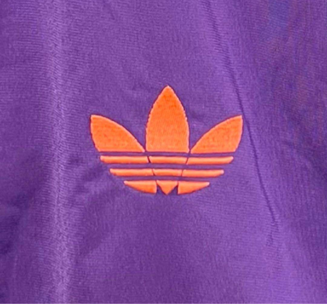 【希少カラー‼️】adidasファイヤーバード トラックジャケット 紫 M 古着