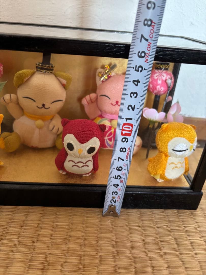 雛人形　ひな人形　猫　フクロウ