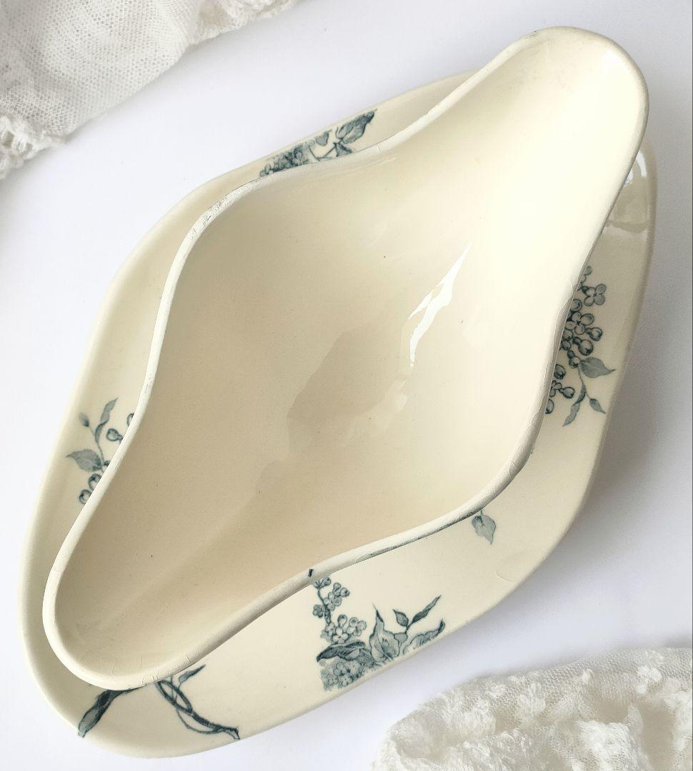 希少　美品　ジアン　LILAS 　ソーシエール　フランスアンティーク