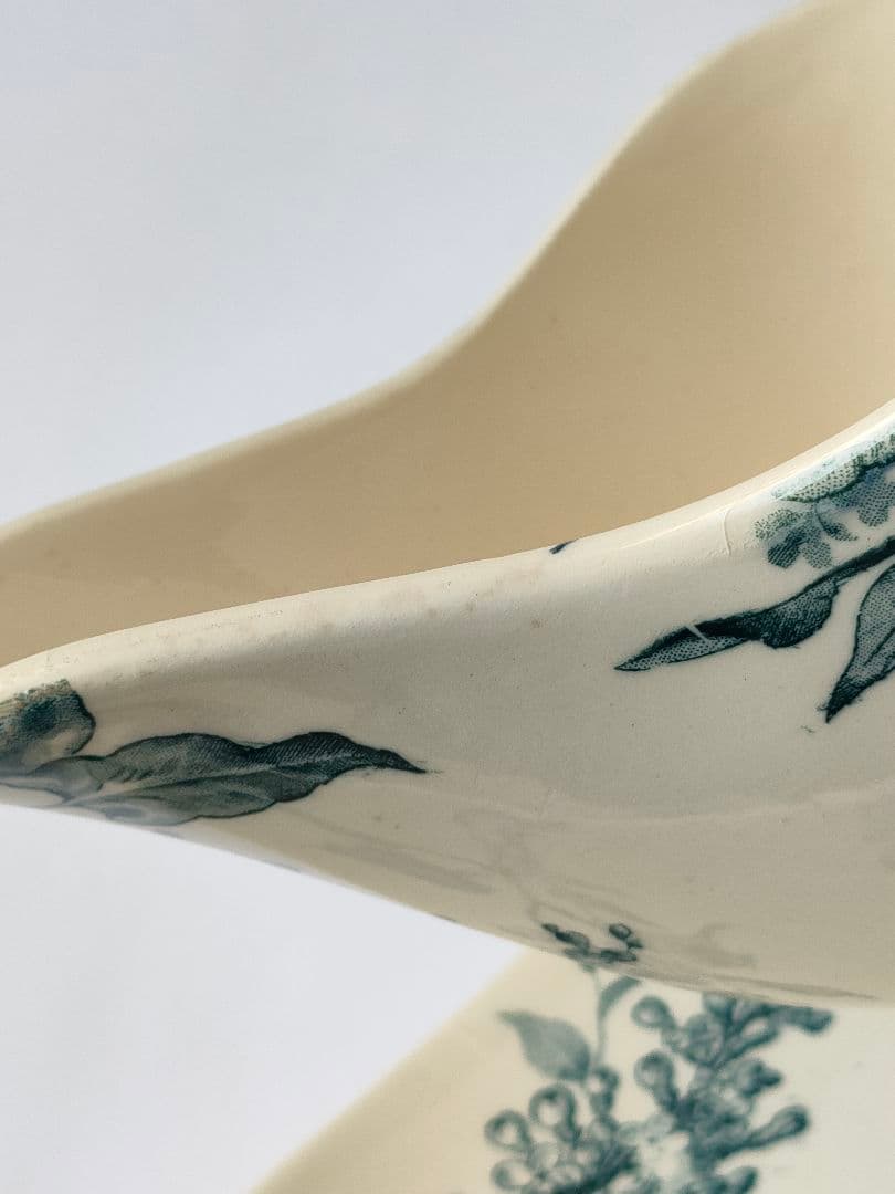 希少　美品　ジアン　LILAS 　ソーシエール　フランスアンティーク