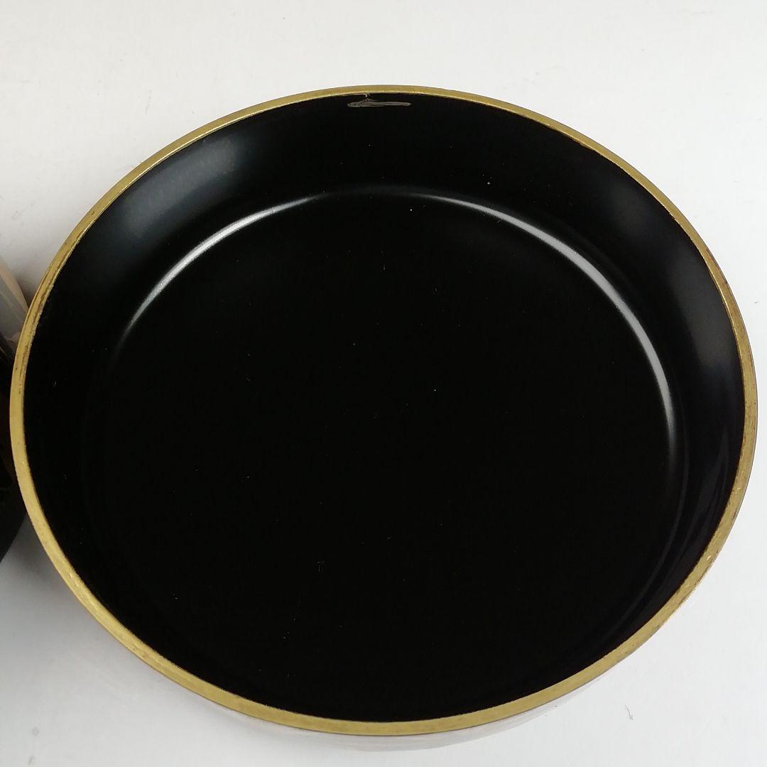 Ｔ８３５　棗　『竹林蒔絵』『平棗』『雲斎 作』　共箱　茶道具