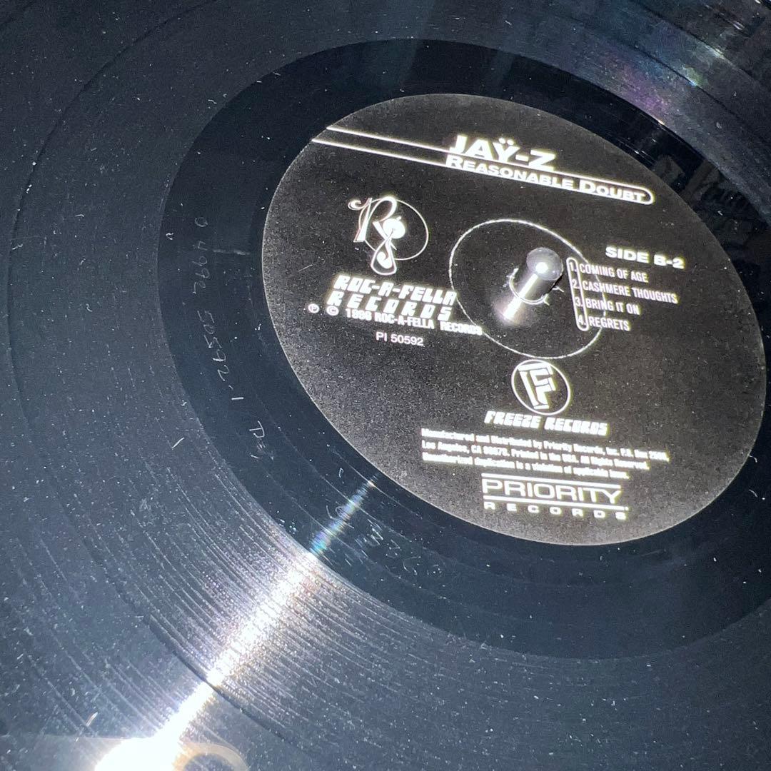 使用感あり JAY-Z REASONABLE DOUBT 2LP