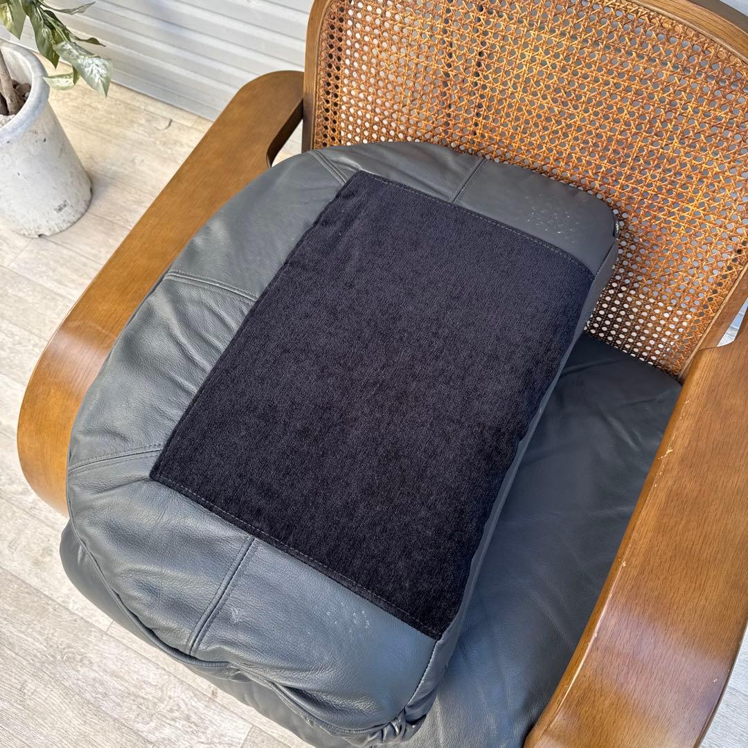 飛騨産業　ヴィンテージ 本革　1人掛けソファ　シングルソファ　キツツキ　②