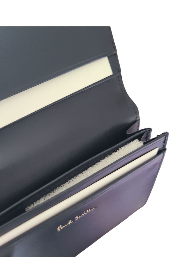 新品未使用ポールスミス PaulSmithコードバン名刺入れ 濃茶 最上級 希少