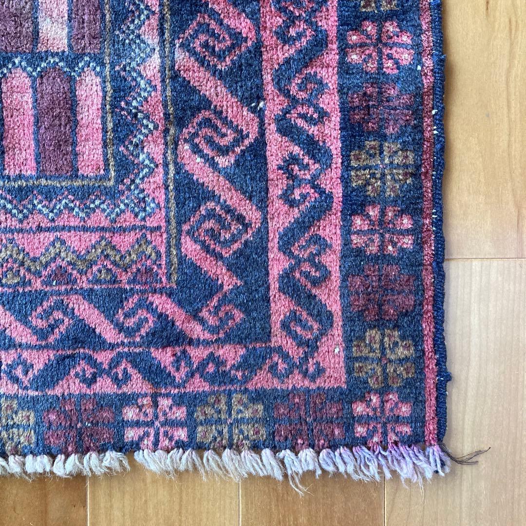 ヴィンテージラグ　トライバルラグ　バルーチ