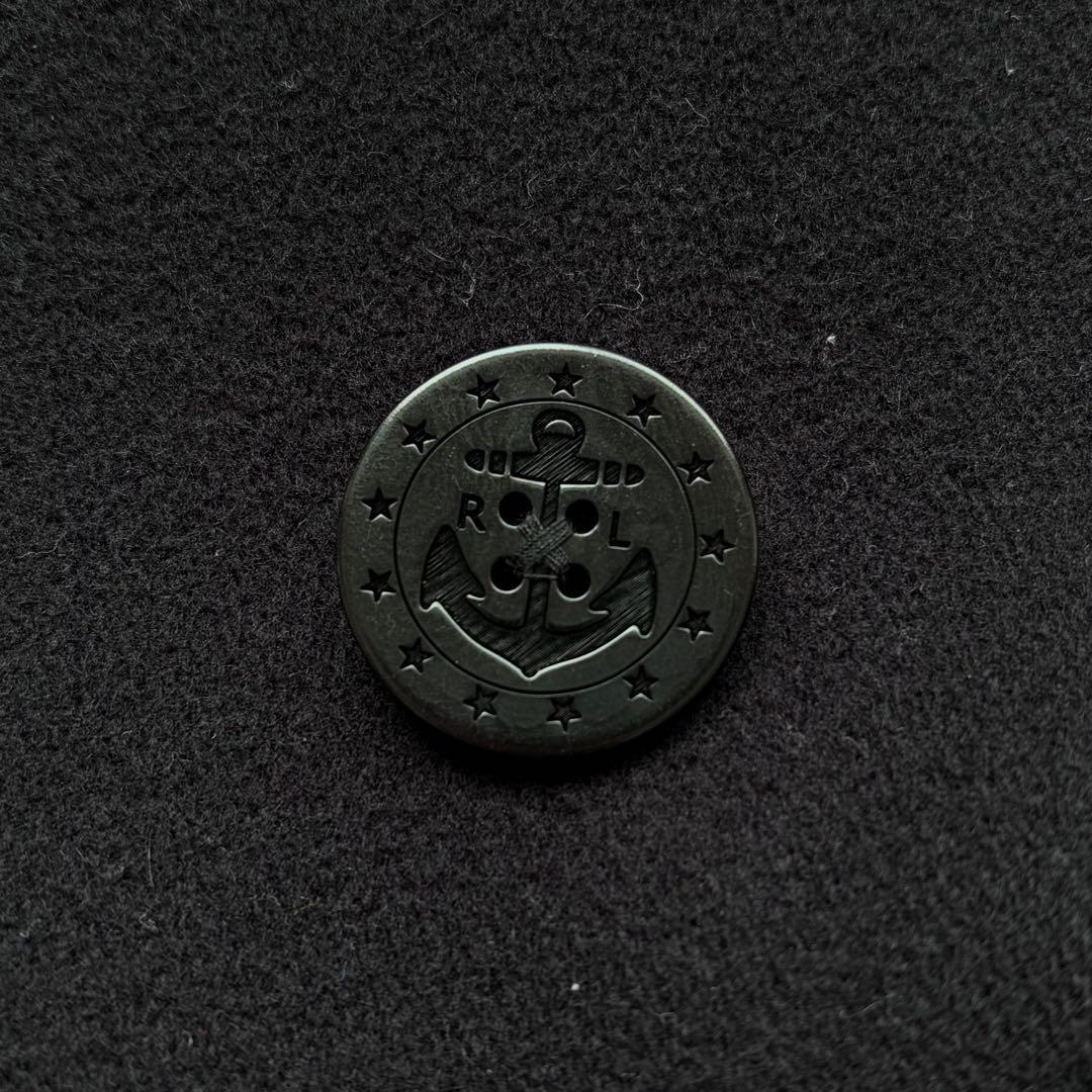 ポロラルフローレン ピーコート アンカーボタン ウール ネイビー M 現行品