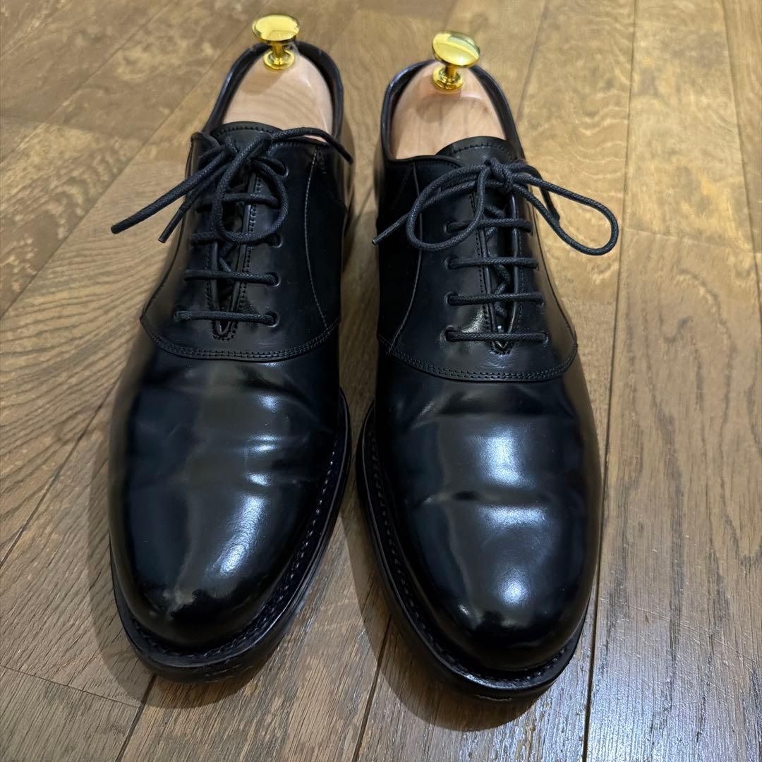 MEERMIN メルミン コードバン サドルシューズ ブラック 7