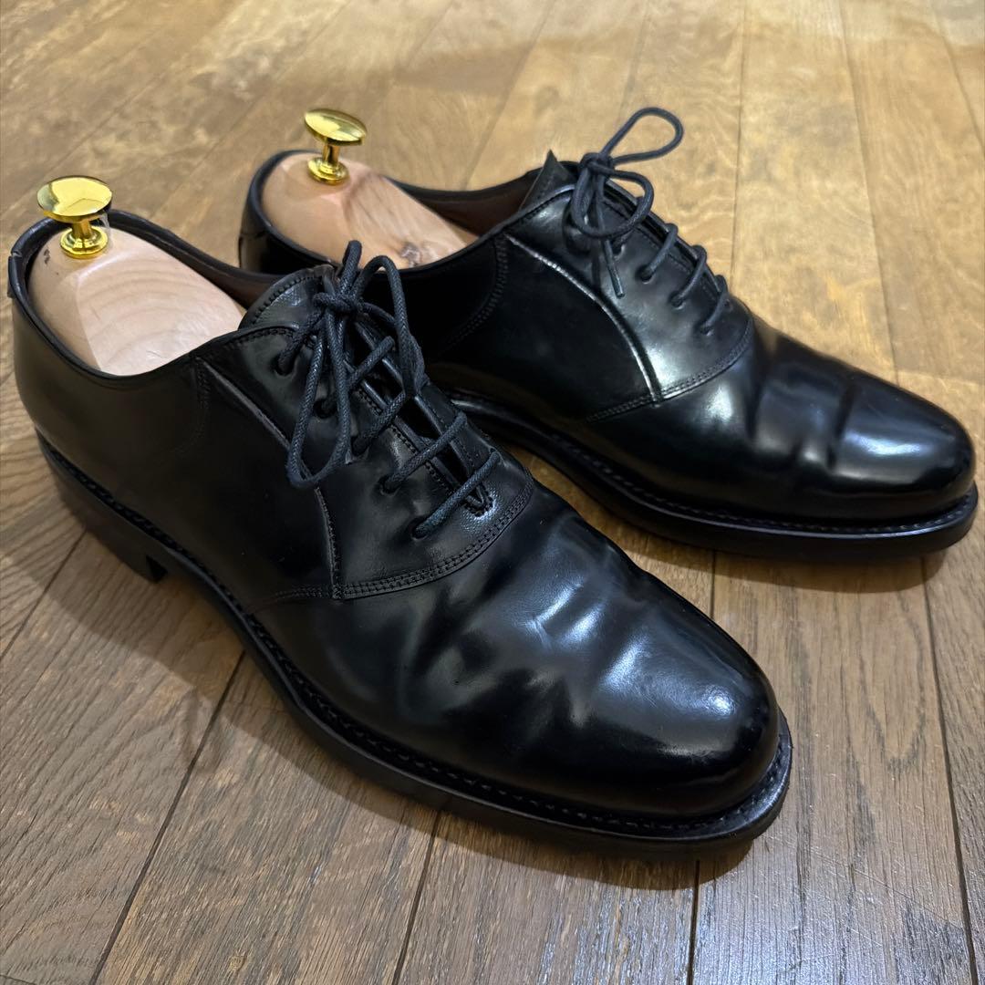 MEERMIN メルミン コードバン サドルシューズ ブラック 7