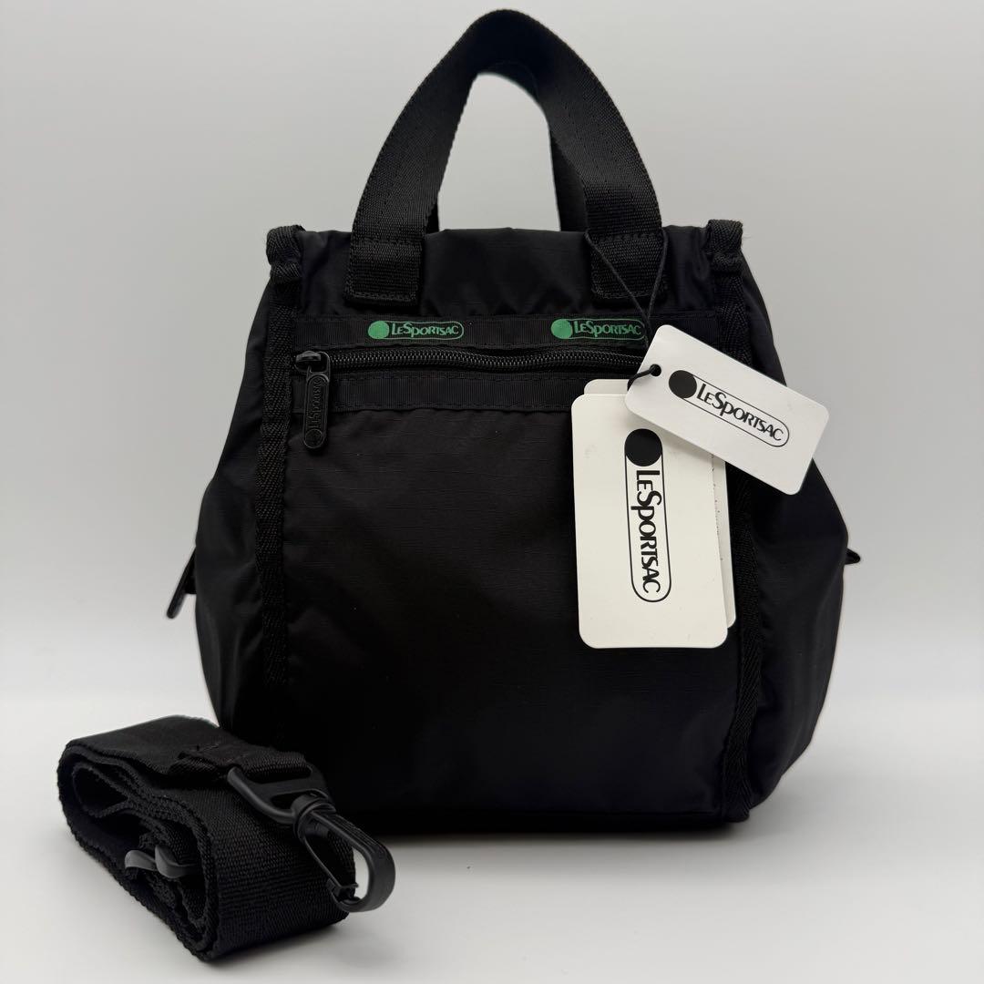 【極美品】レスポートサック フランクリンクライミング　別注ショルダーバッグ 黒