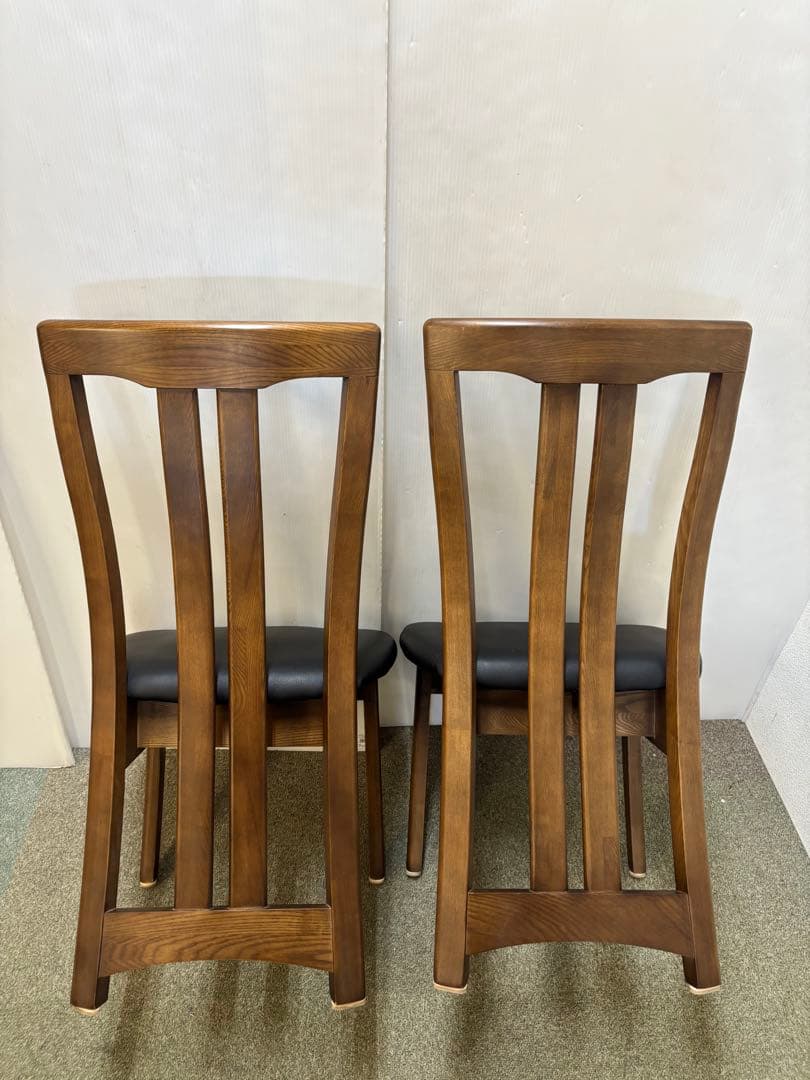 ② ダイニングチェア　２脚セット