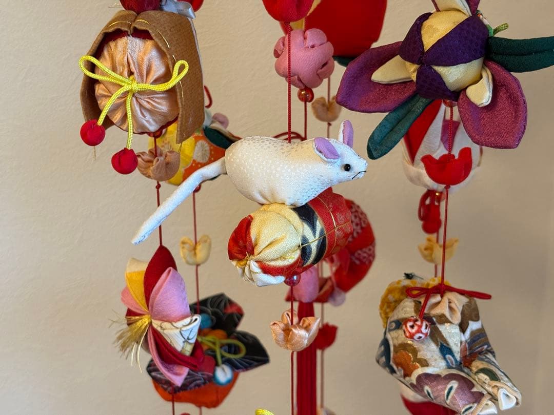 つるし雛　No.189・ひな祭り・桃の節句・さげもん吊るし飾り・初節句飾り