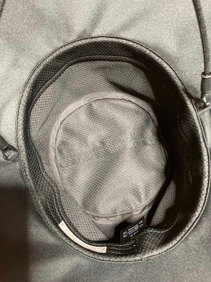 サンバリア100 ウィンドハット ブラック　新品未使用