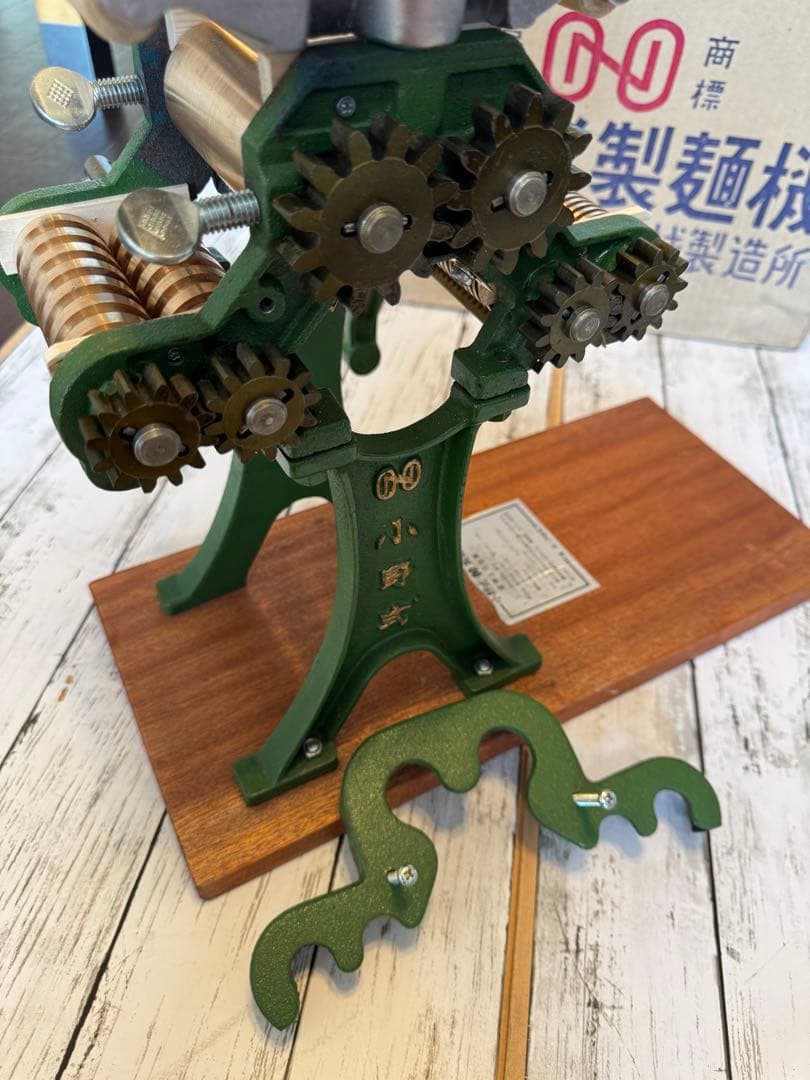 小野式製麺機1号型後期モデル2.2mm&6.3mm元箱付き