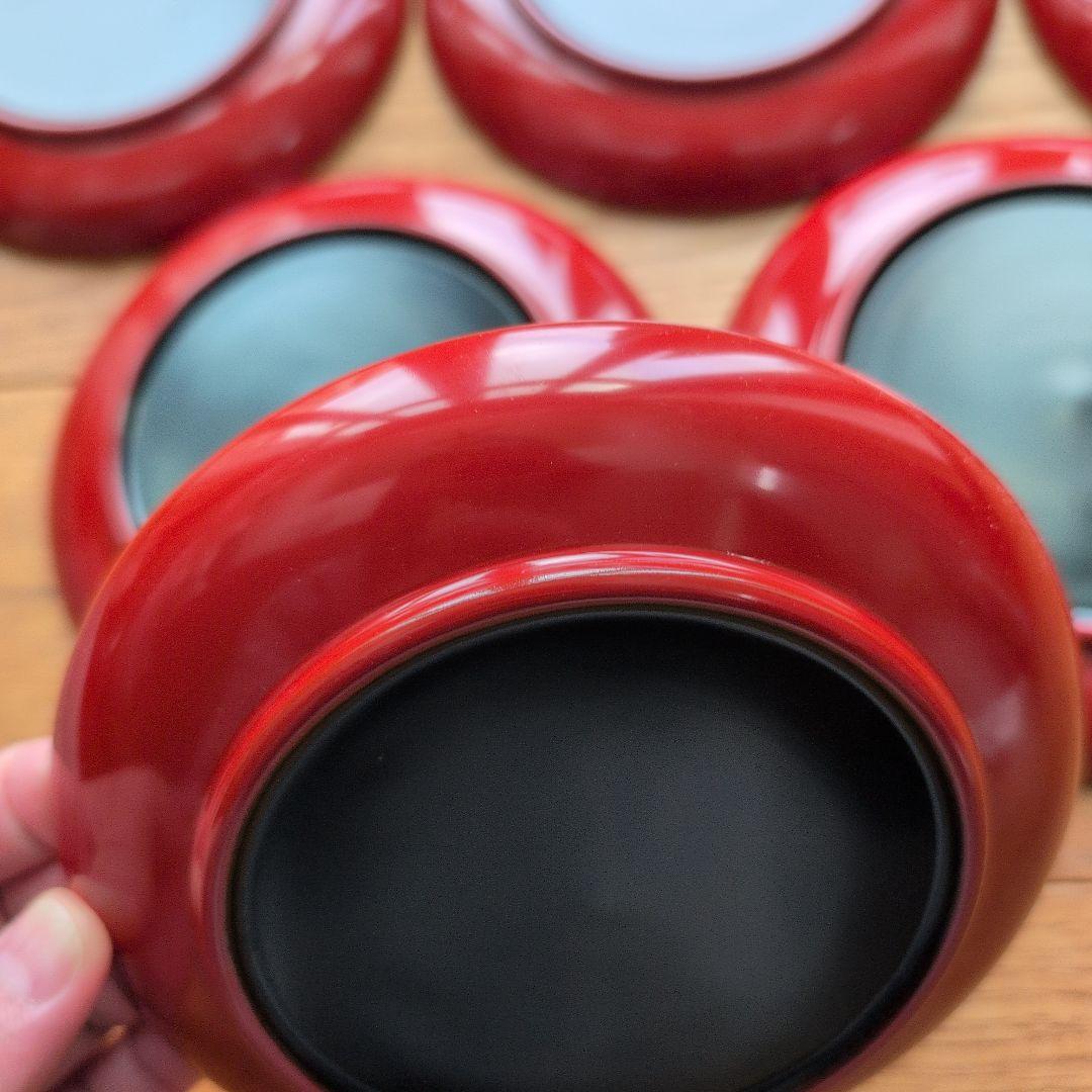 Himeさま専用　木製輪島塗菓子皿　6枚+4枚の2点まとめ購入