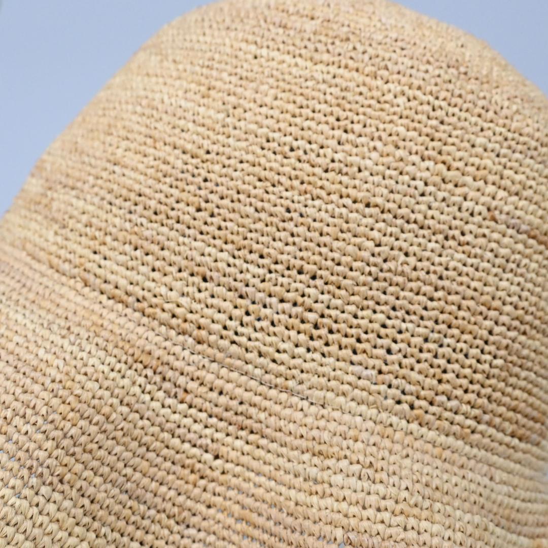 ■ 46252★Sacai サカイ Straw Capeline 帽子 ハット