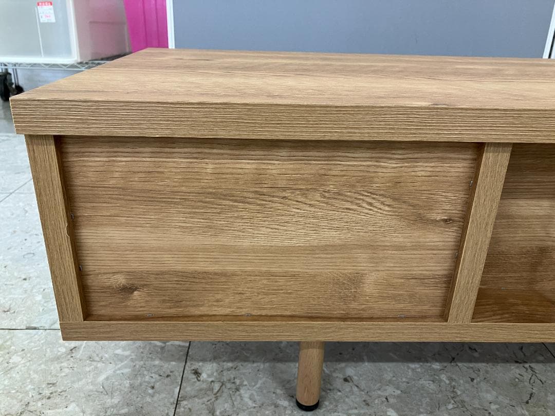 LOWYA テレビボード ブラウン