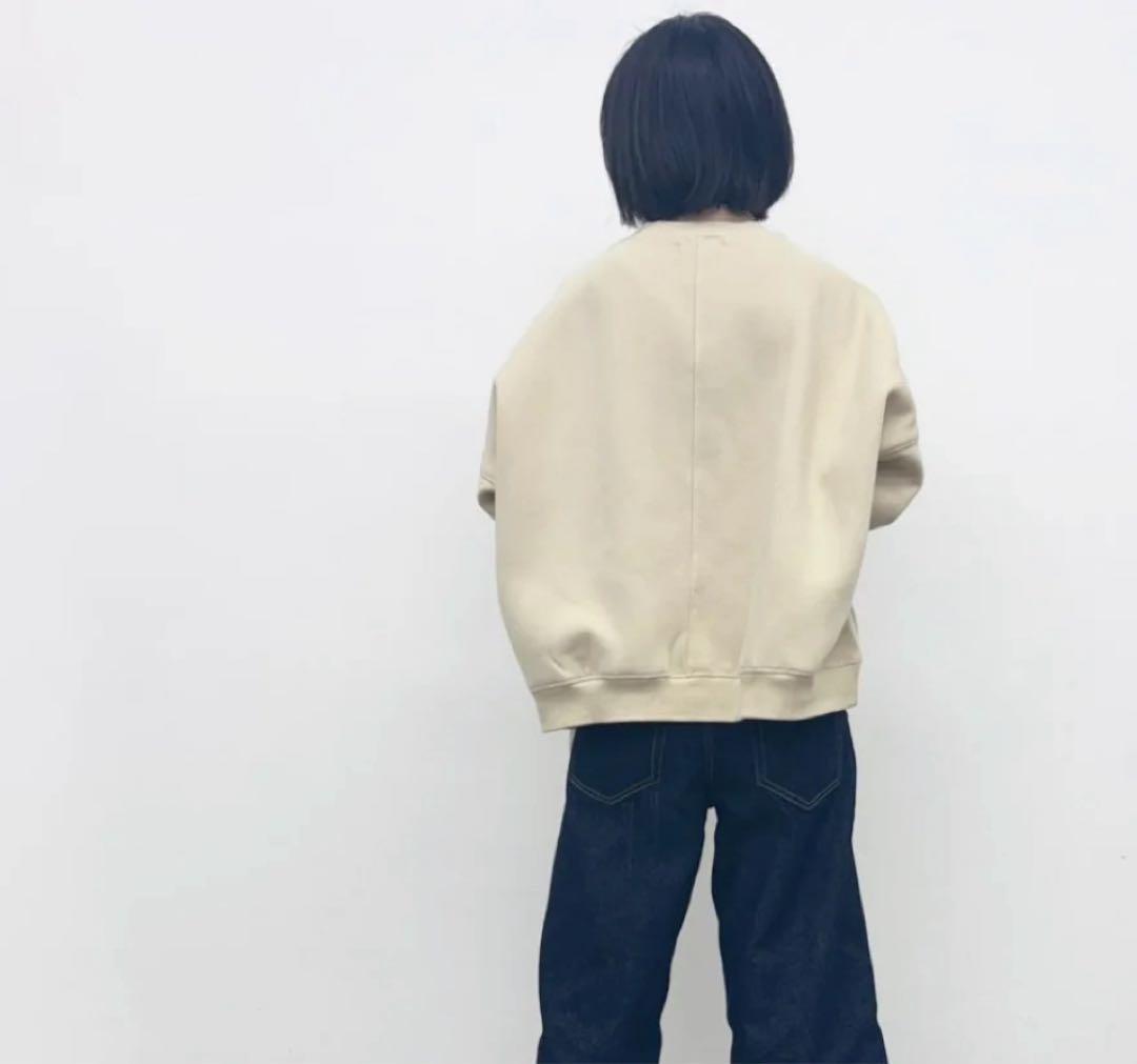 新品 クルーネック スウェット ライトグレー あったか 裏起毛 CYNICAL