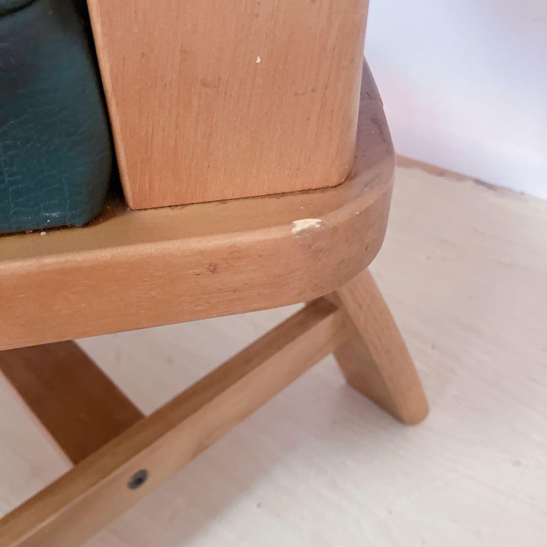 karimoku カリモク　RUSTIC 木製　回転チェア ダイニングチェア　②