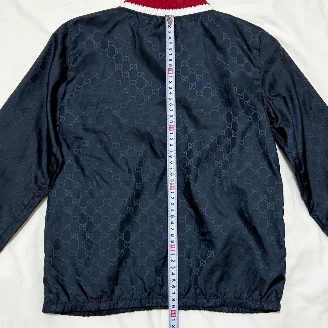 【美品】GUCCI グッチ キッズ ナイロンジャケット ブルゾン GG柄