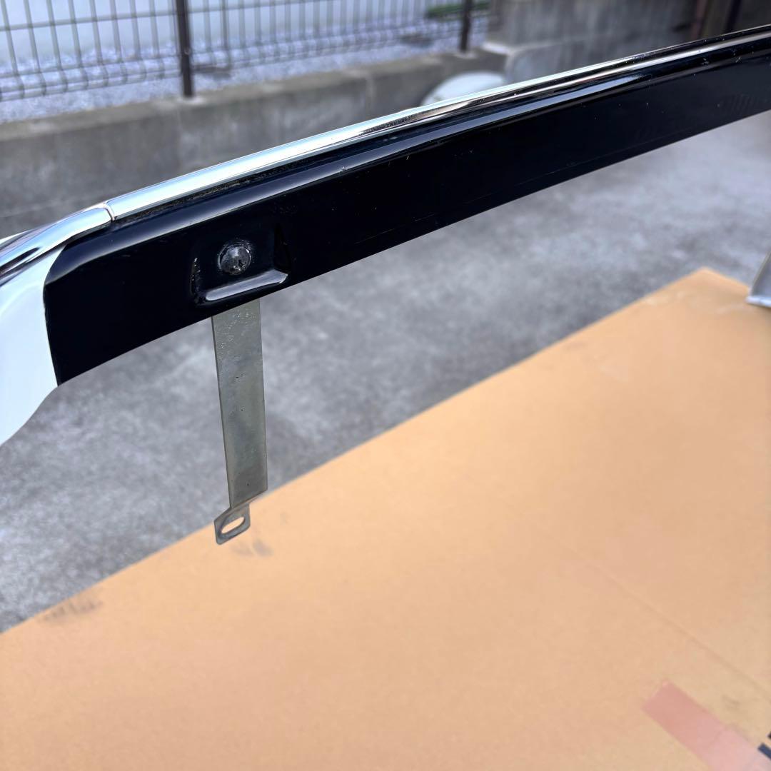 【サスケ】80ヴォクシー モデリスタ フロントスポイラー パールホワイト