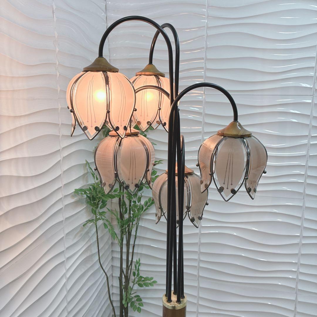 ◇大阪府全域 神戸市 配達料無料！◇不二貿易フロアスタンドライト◇アンティーク