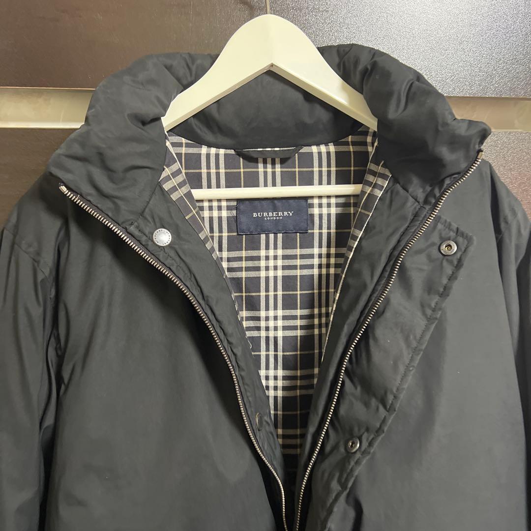 BURBERRY ブラック ダウンジャケット　メンズ　アウター