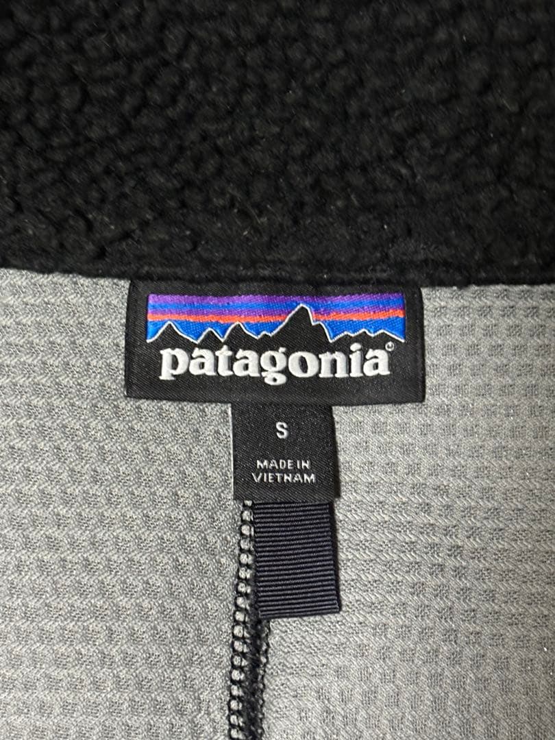 patagonia パタゴニア レトロX ベスト ブラック S フリース 美品