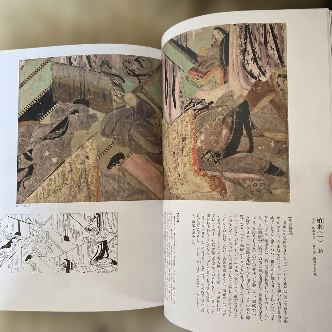国宝源氏物語絵巻 図録　徳川美術館
