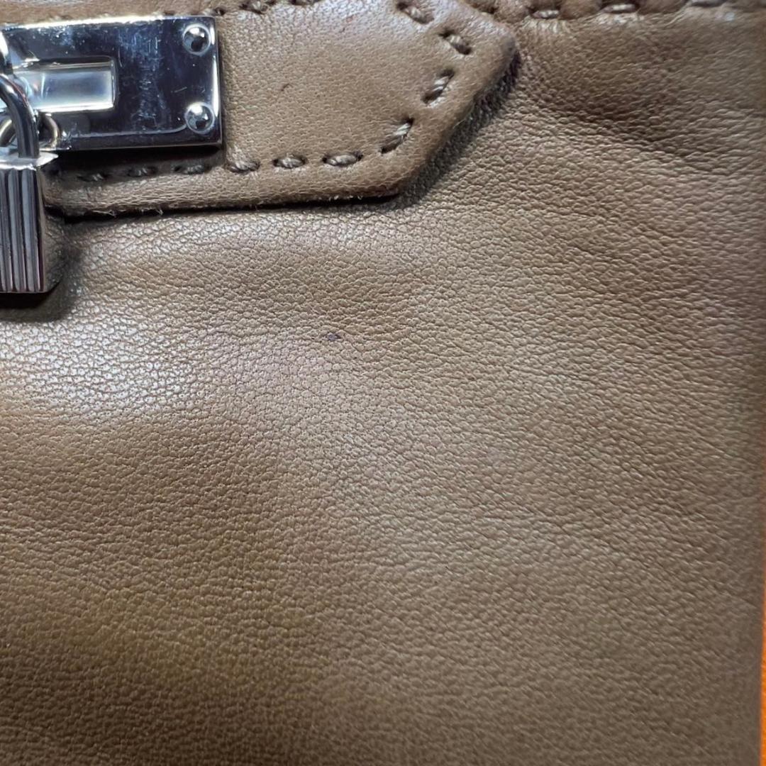 【専用品】HERMS エルメス レザーグローブ ケリー金具 茶 サイズ8