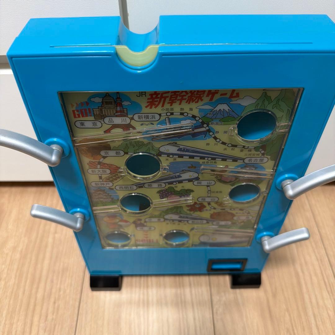 昭和レトロ風　駄菓子屋ゲーム貯金箱　10円ゲーム機　新幹線ゲーム　パチンコ