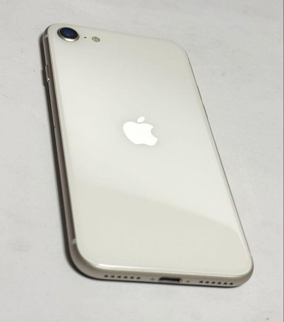 未使用に近い　バッテリー最大容量100%　iPhone SE 第3世代 64GB