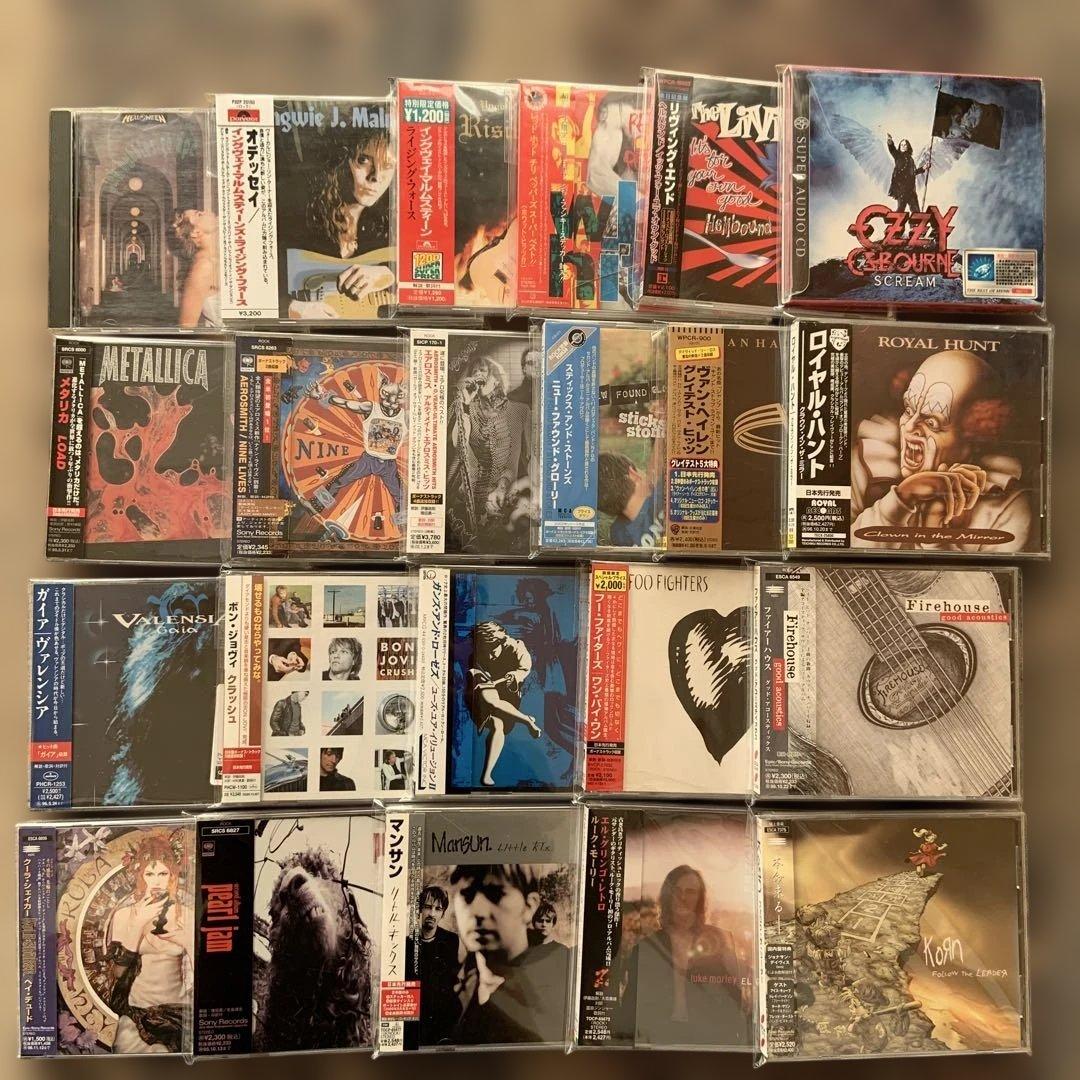 ハードロック、メタル パンクなどCD まとめて100枚以上セット