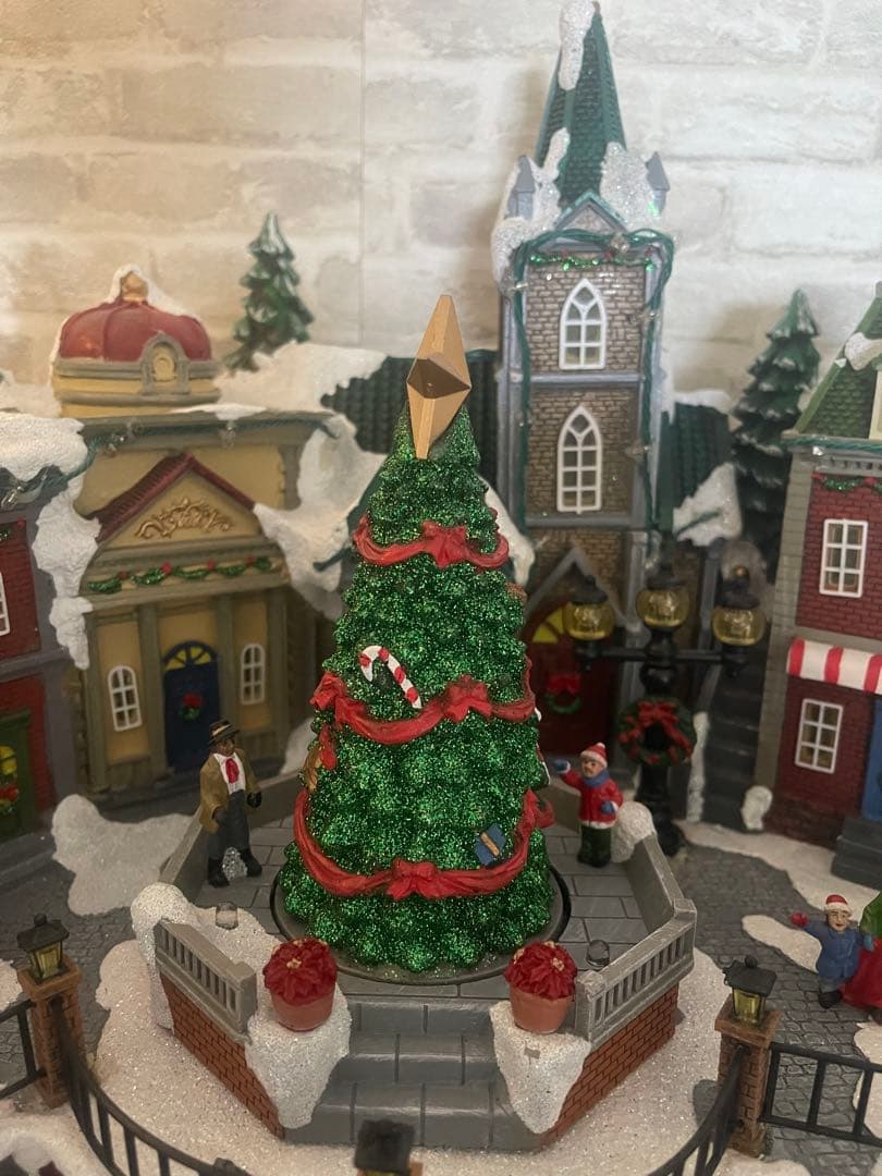 美品　コストコ クリスマス ビレッジ