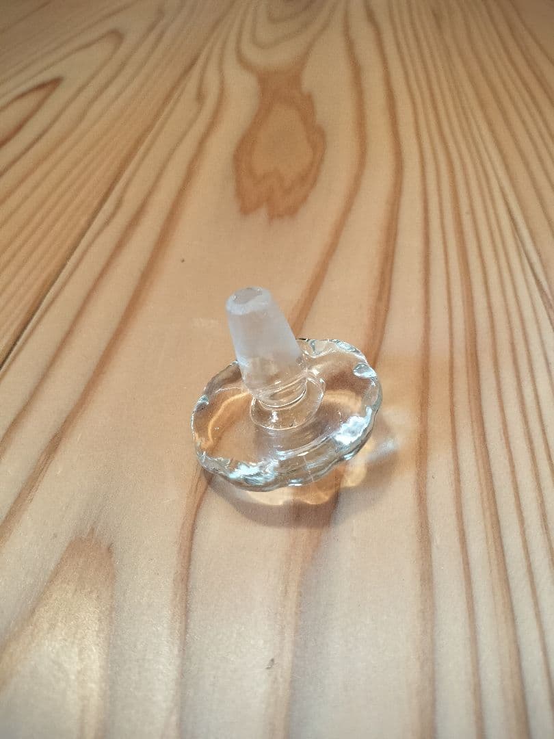 倉敷ガラス　小谷真三作　栓付き瓶