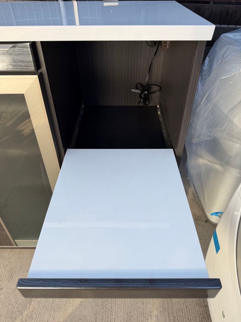 【美品】三幸ジャパン キッチンカウンター レンジボード