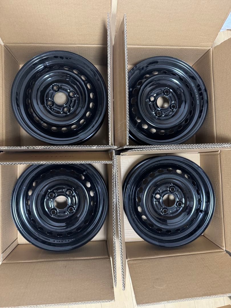 かんたろー品①美品 ホンダ純正　N-BOX JOY 14インチ ホイール