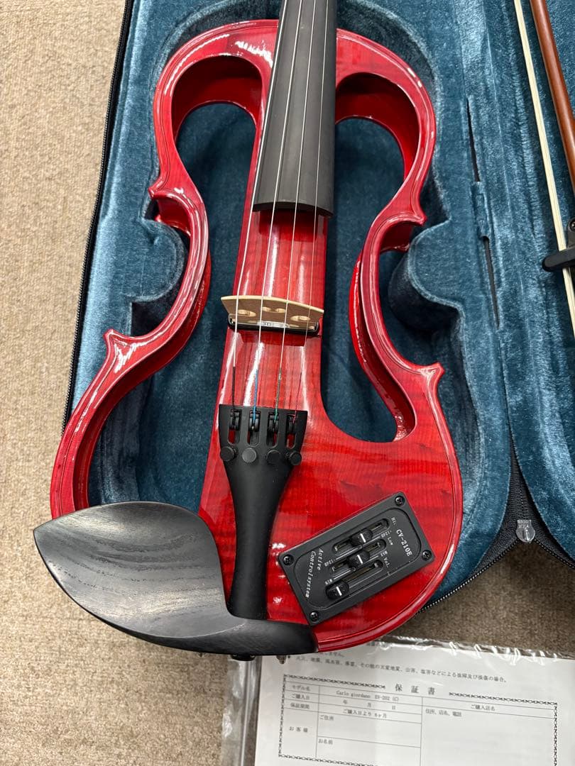 Carlo Giordano カルロジョルダーノ EV-202 エレキバイオリン