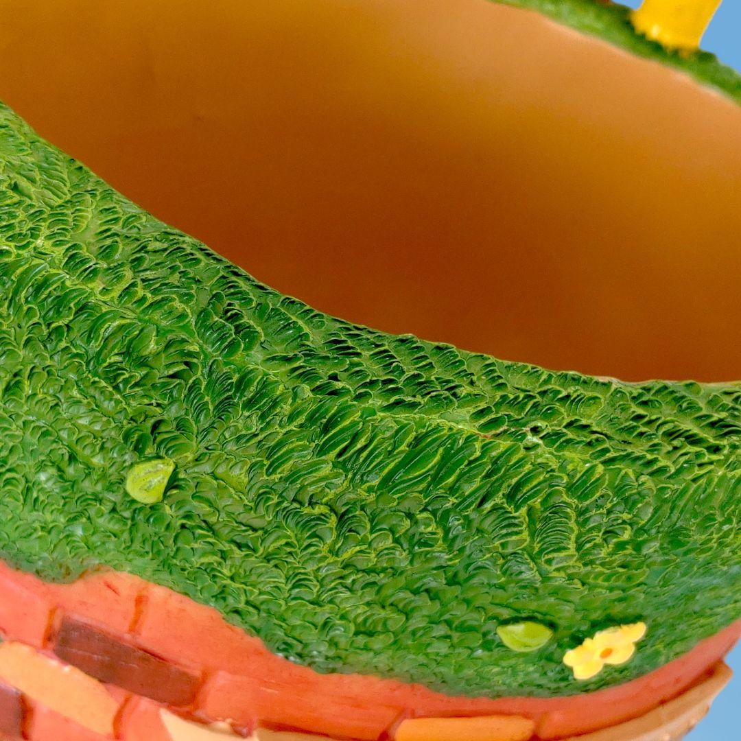 ♡激レア♡　ハローキティ・キャシー　陶器フラワーポット　プランター　ジオラマ