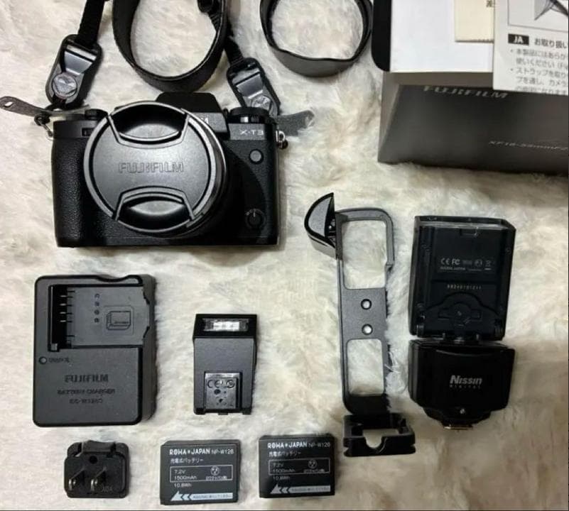 名機 X-T3、XF18-55 F2.8-4R + ストロボ等 豪華 フルセット