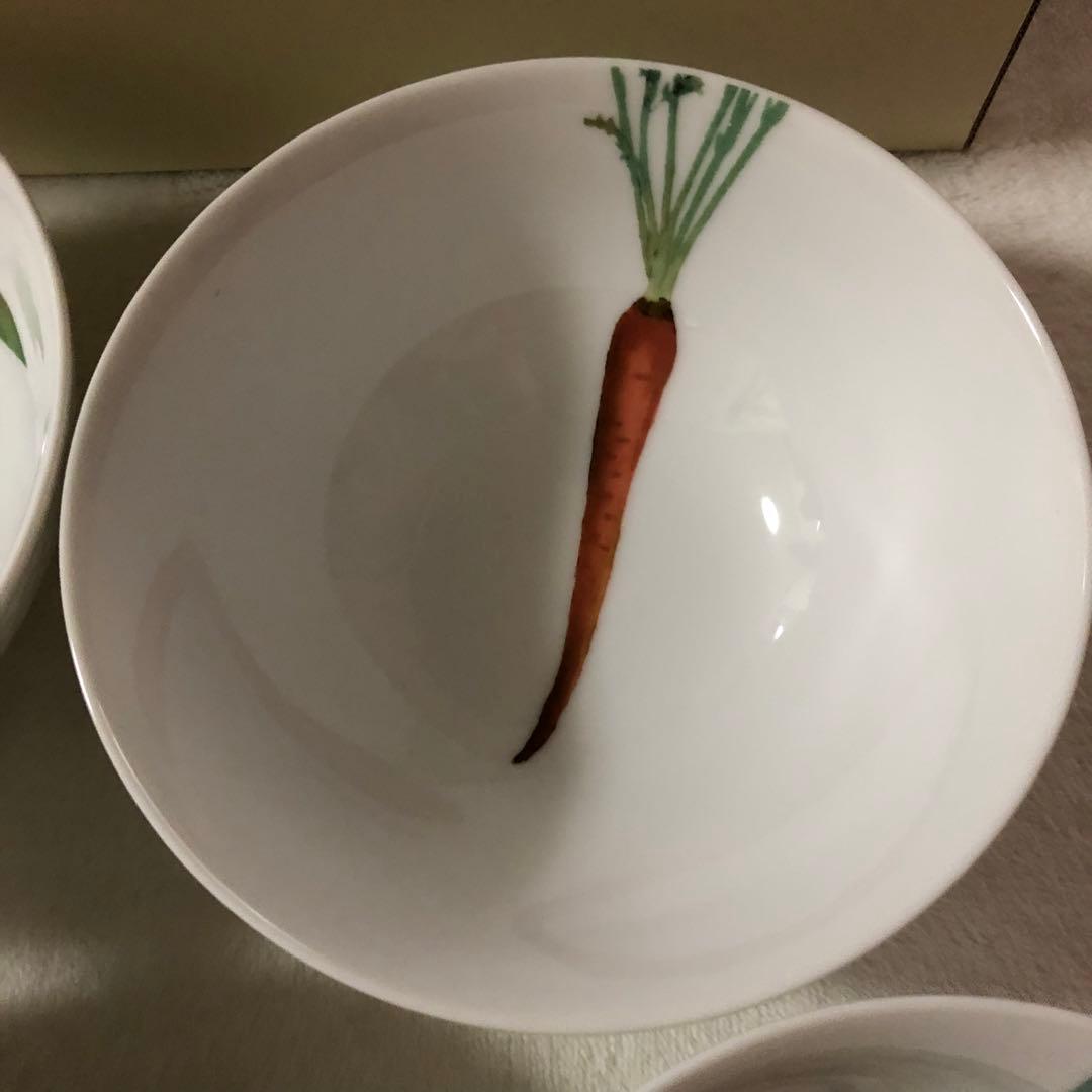 新品 Noritake ボウル 14㎝ 絵変わりセット 京香旬彩 5個セット