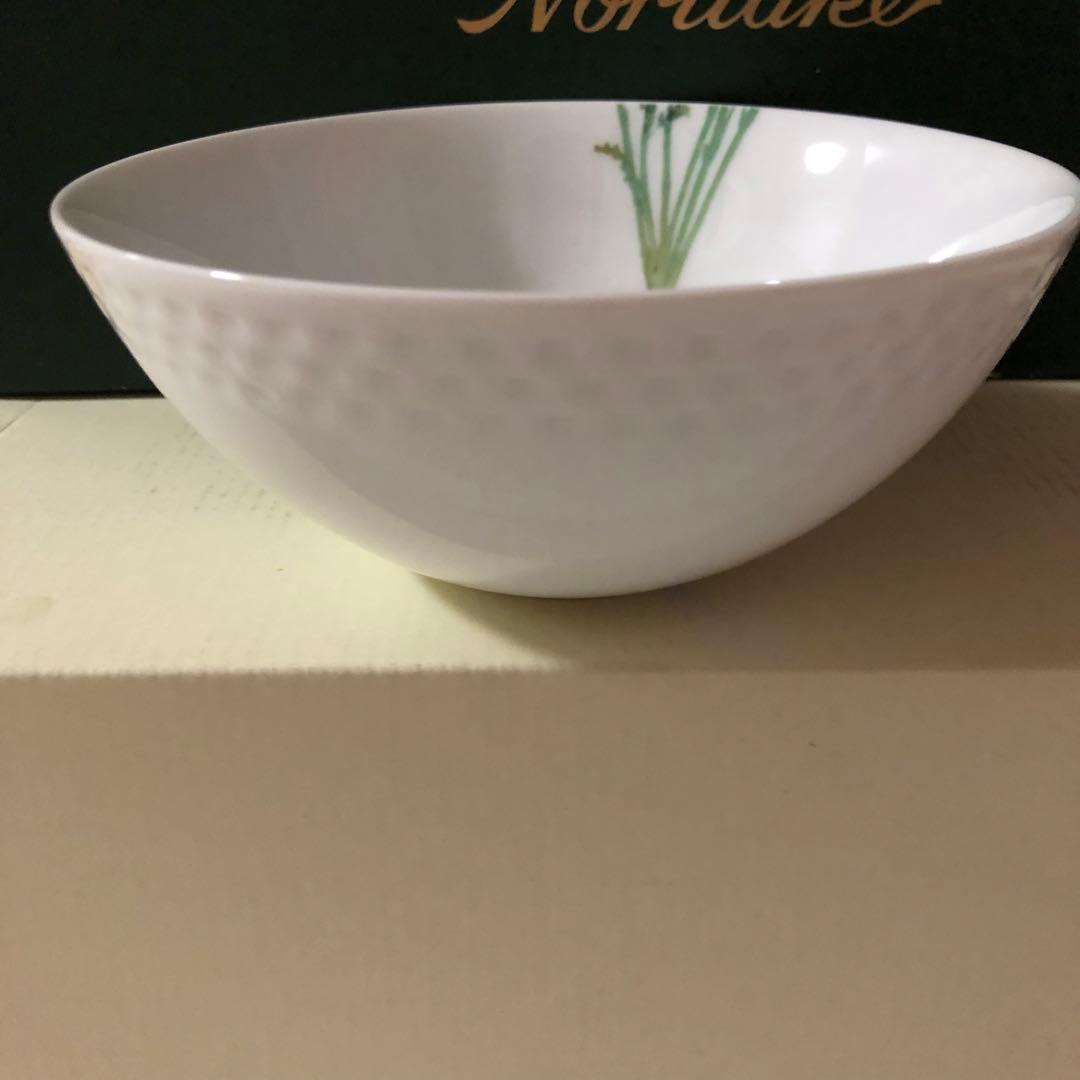 新品 Noritake ボウル 14㎝ 絵変わりセット 京香旬彩 5個セット