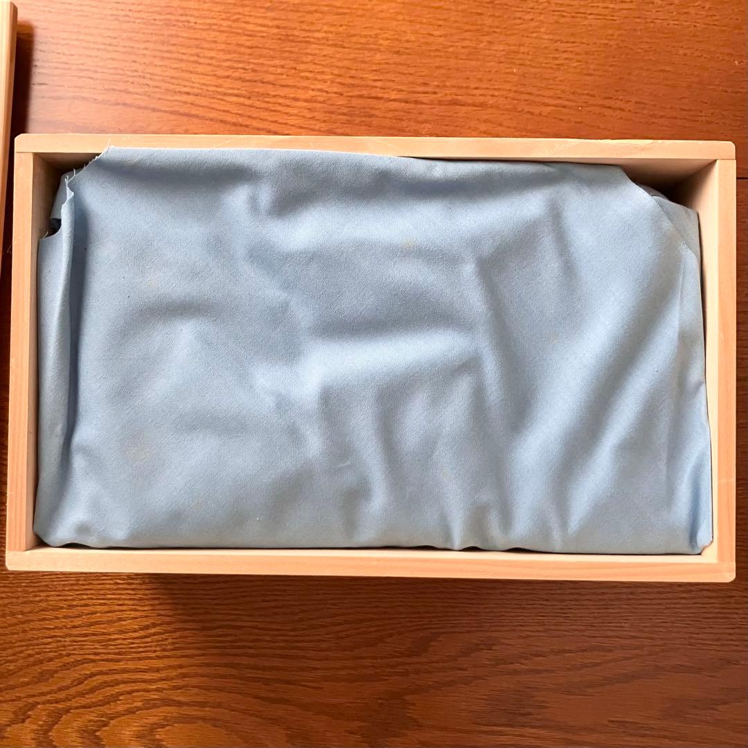 平安象彦 ニ段重箱 朱色 横長