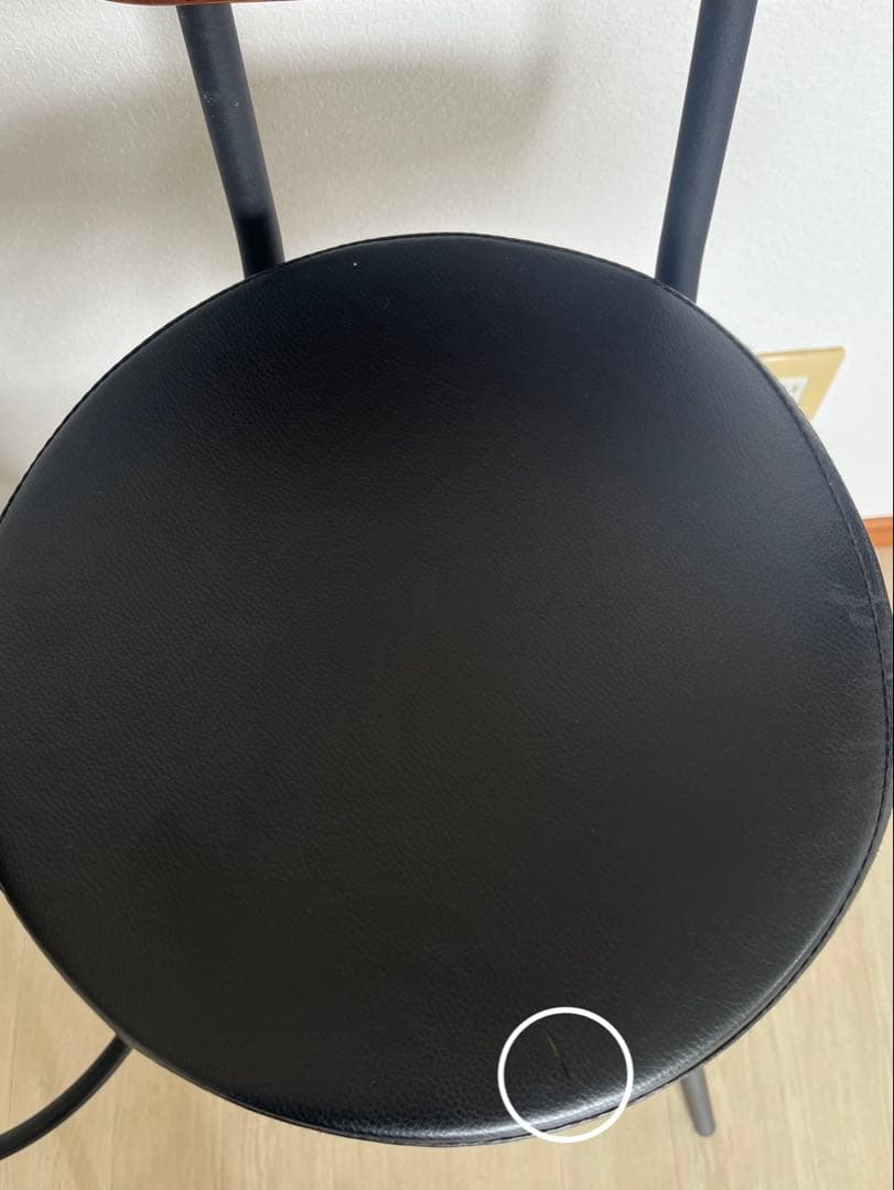 【ノリノリ】 カウンターチェア ハイチェアー2脚セット