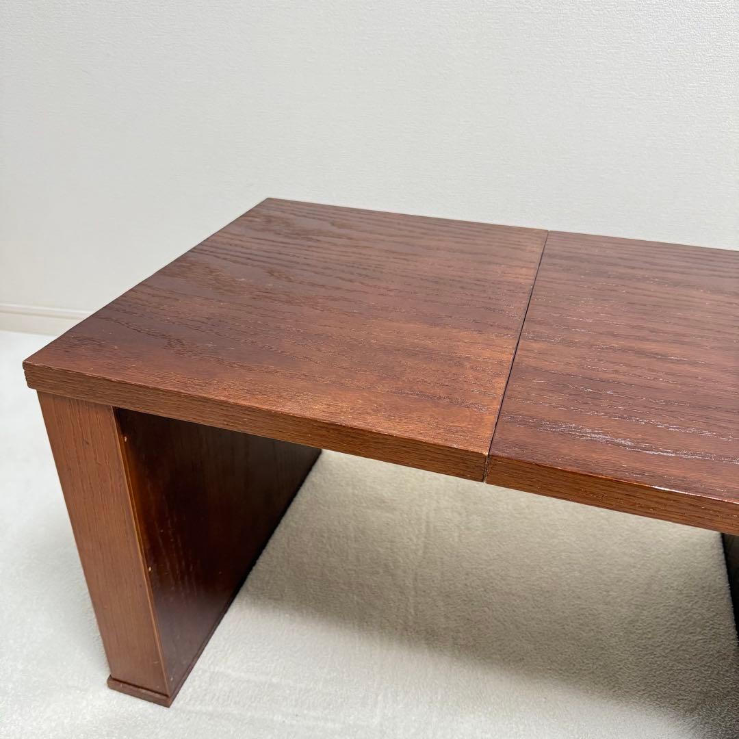 折りたたみ　文机　書斎机　座卓　レトロ　アンティーク　引き出し付