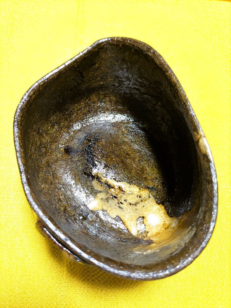 茶道茶碗、建水、石彫建水、世界で一つの建水、倉田辰彦作、日本製