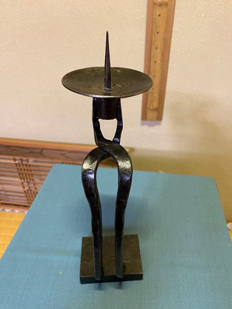 ⭐️本日限定⭐️茶道具/夜咄道具 膳燭（ぜんしょく） 燭台 3台　アンティーク