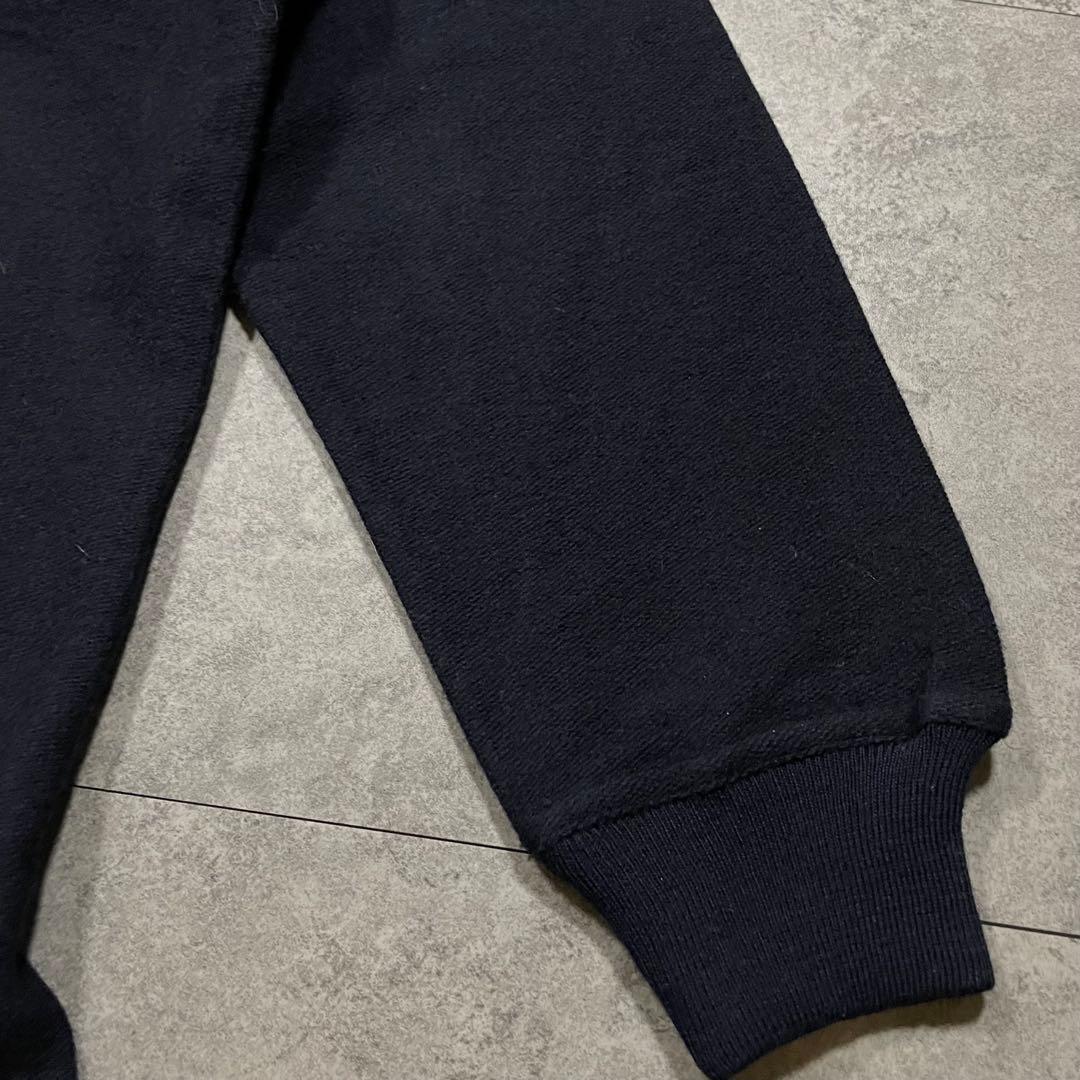 90s ジバンシィGIVENCHY PARIS クレスト刺繍 ラガー スウェット