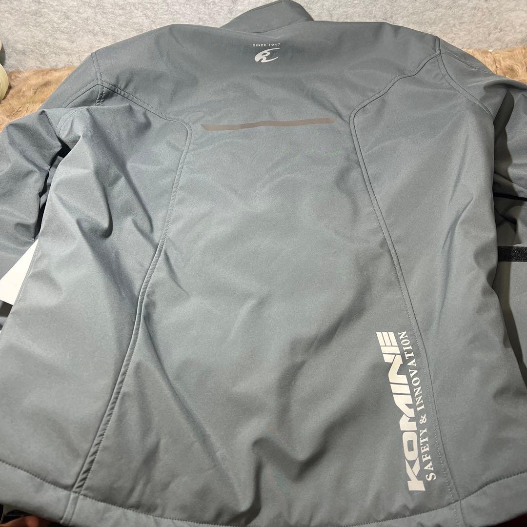 KOMINEバイク用 ジャケットプロテクトソフトシェルサーマルジャケット XL